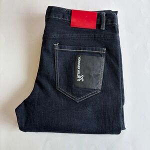 GXG Jeans Men's 36x32 Dark Wash Denim Pants Classic Modern Yonnger‎ Wild Label